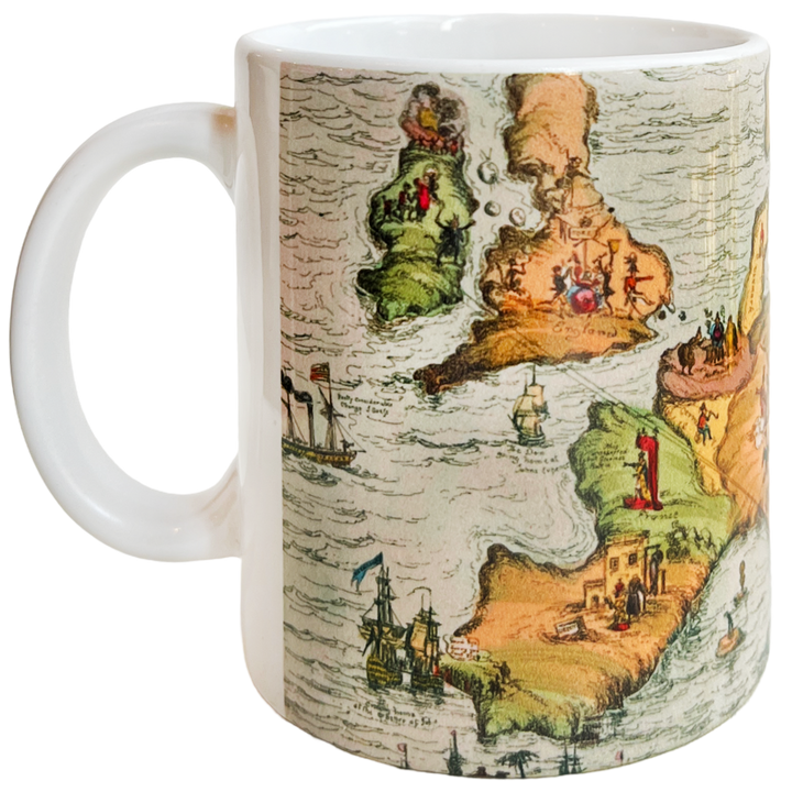 Map of Europe Mug