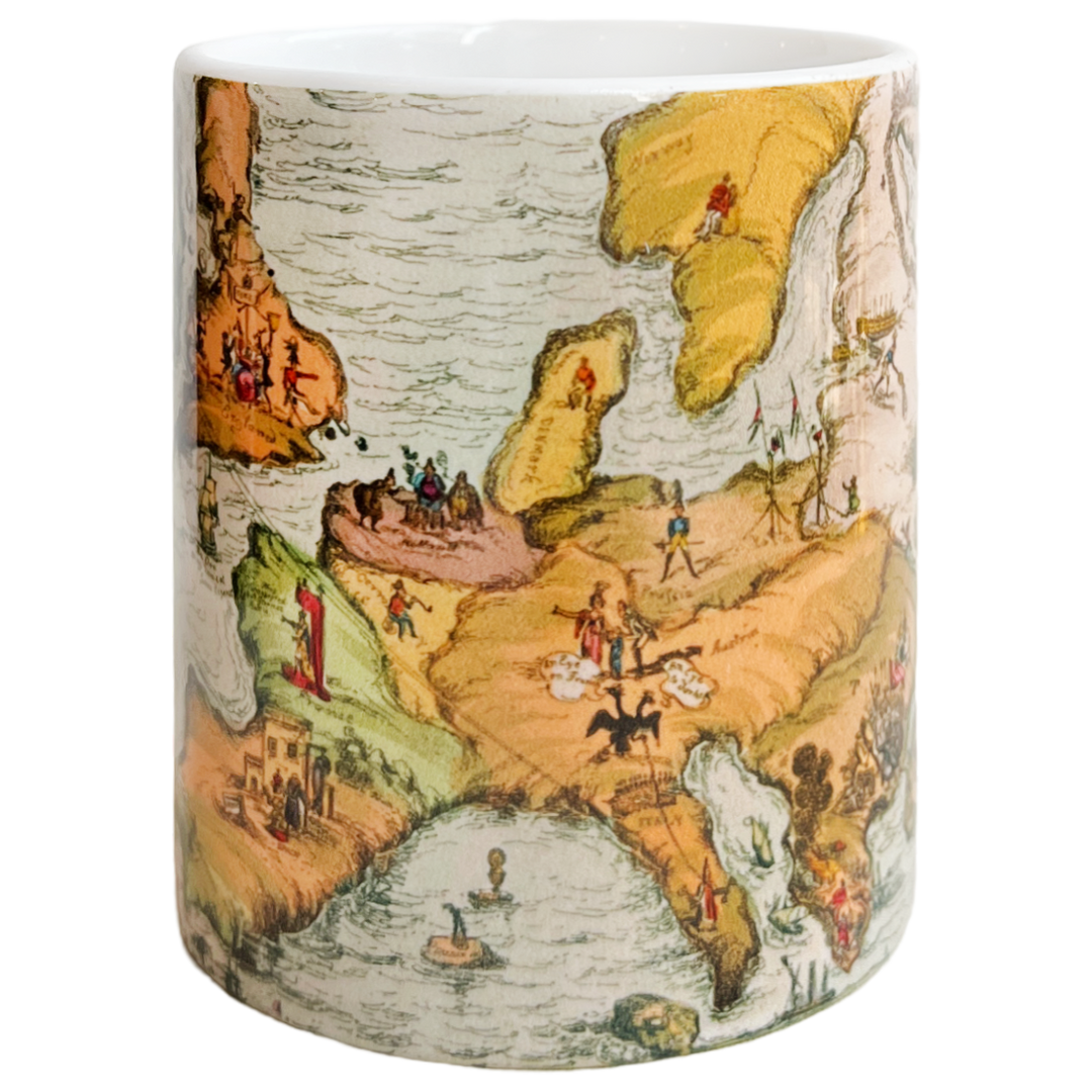 Map of Europe Mug