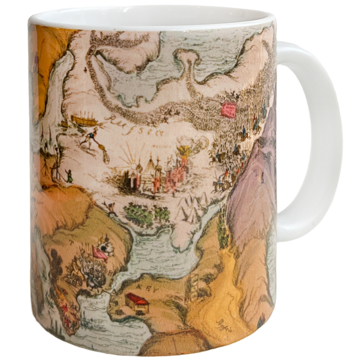 Map of Europe Mug