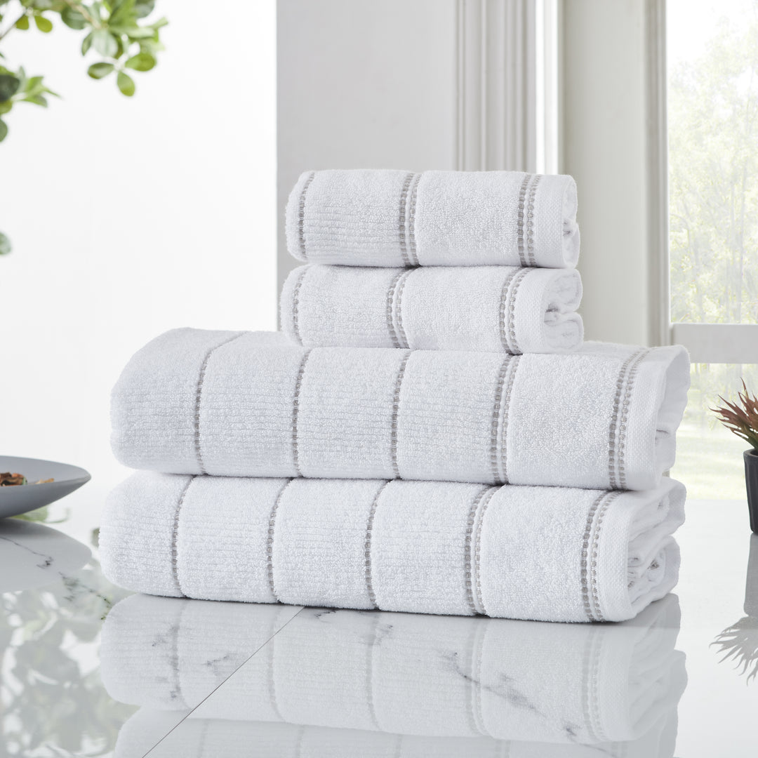 SYMMETRY WHITE - TOWEL SET