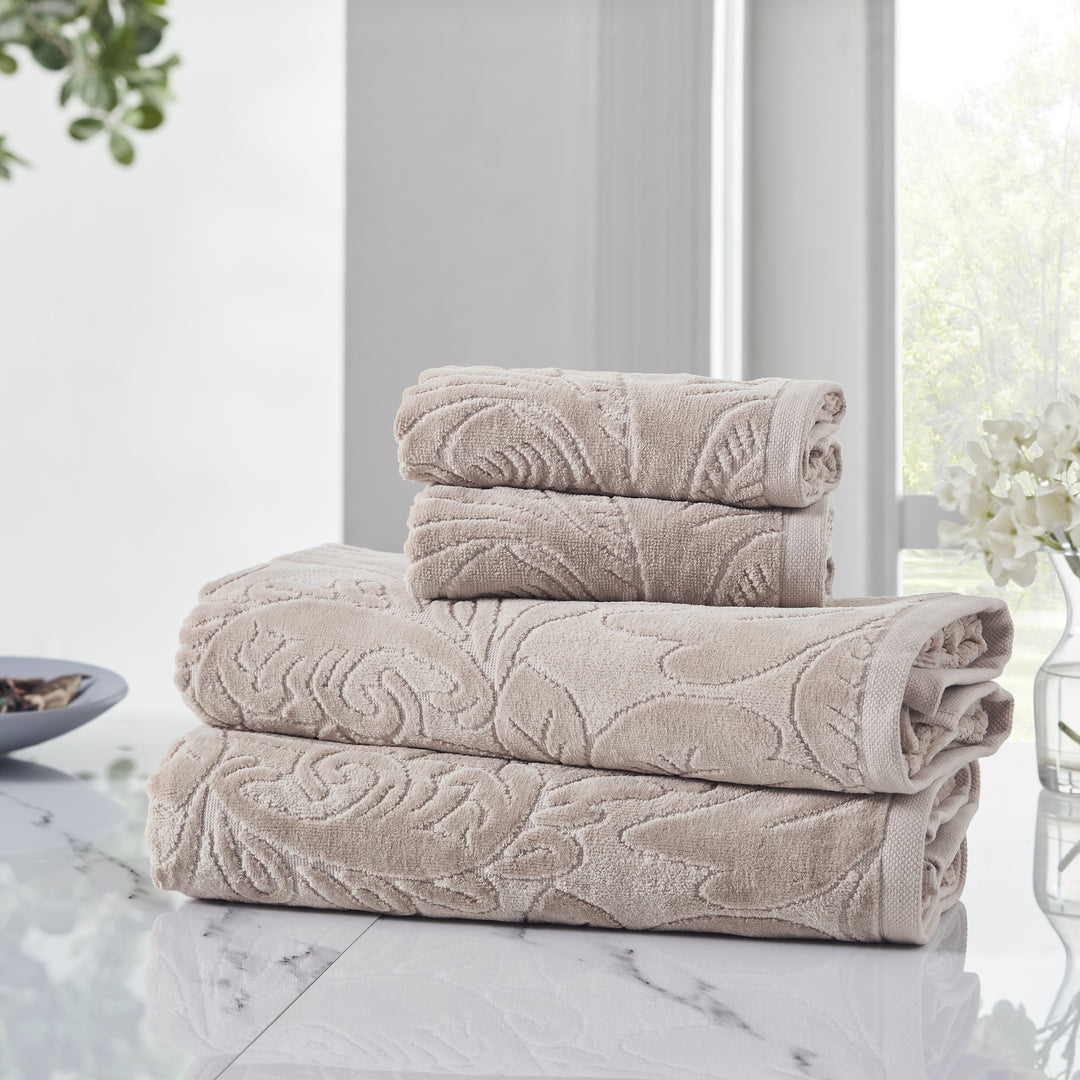 ACCENT TOASTED ALMOND - TOWEL SET