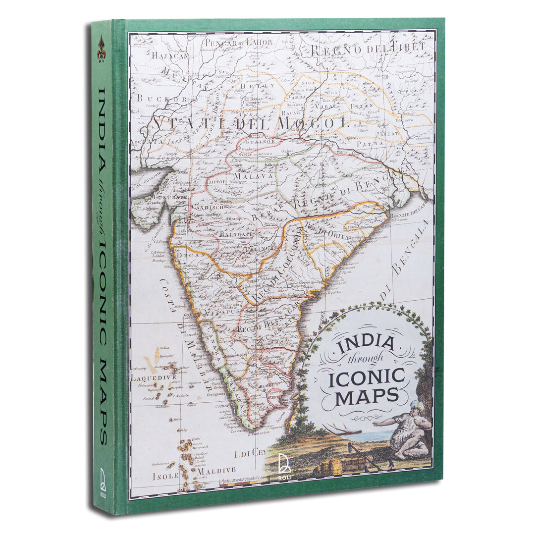 India Through Iconic Maps Book