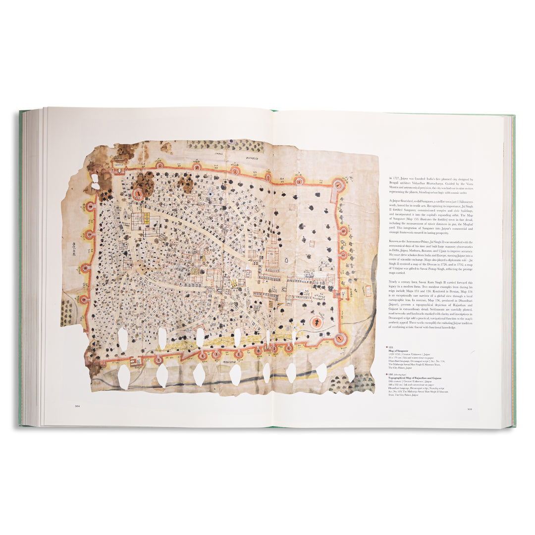 India Through Iconic Maps Book