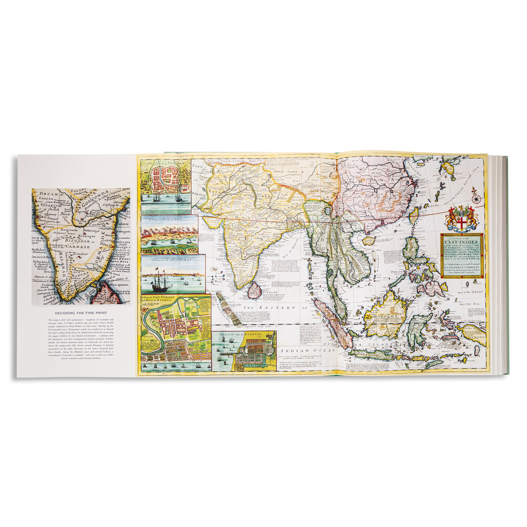 India Through Iconic Maps Book