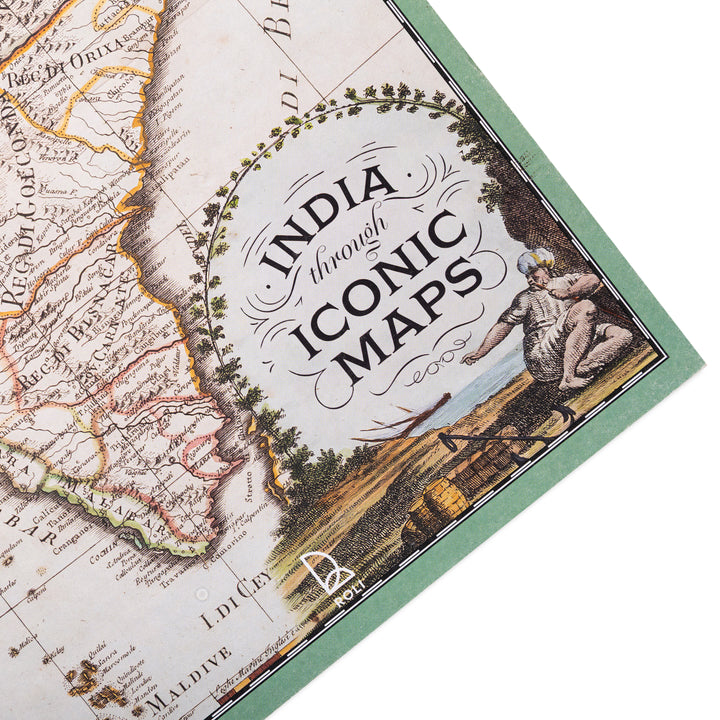 India Through Iconic Maps Book