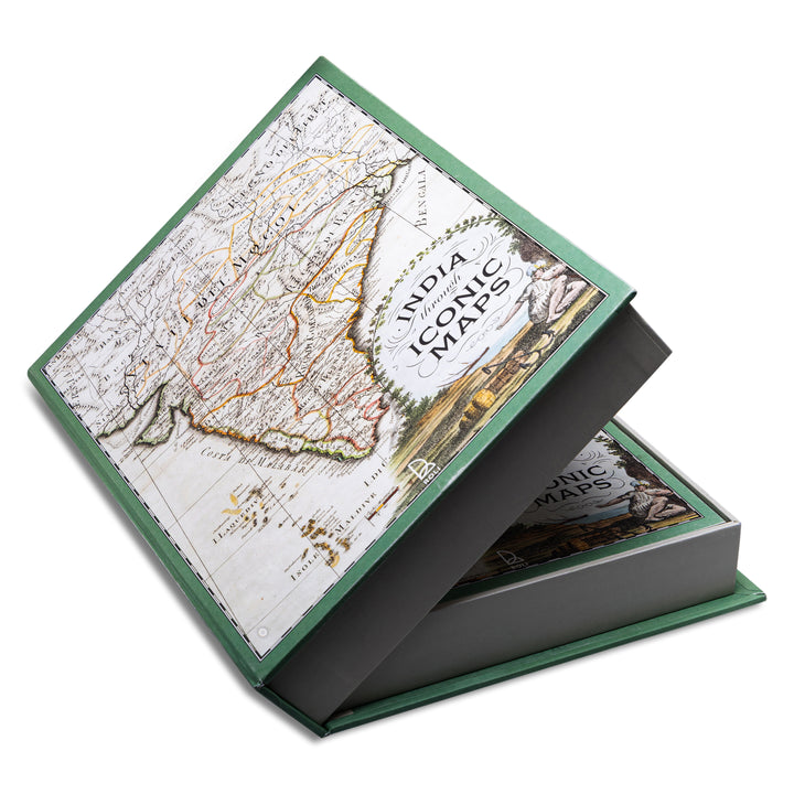 India Through Iconic Maps Book