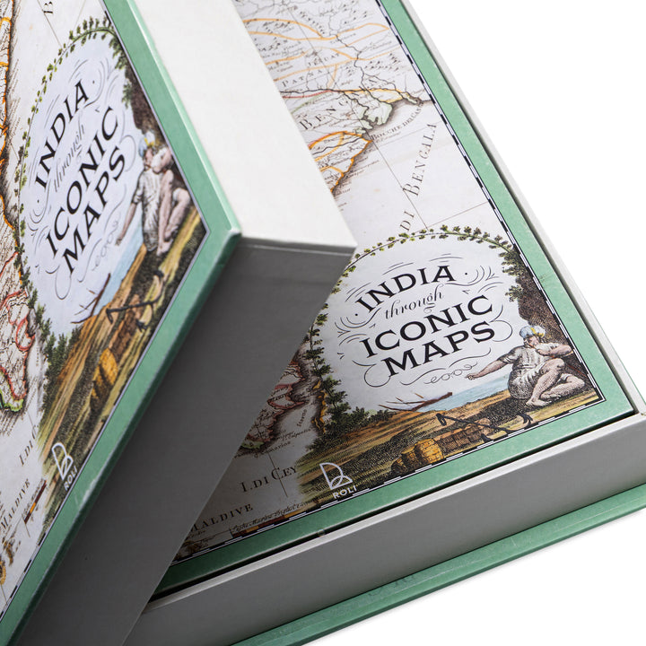 India Through Iconic Maps Book