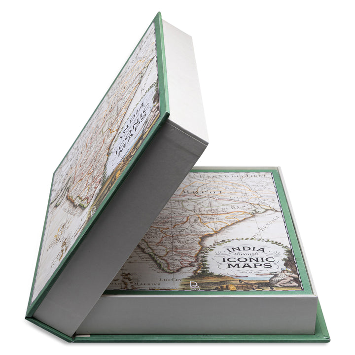 India Through Iconic Maps Book