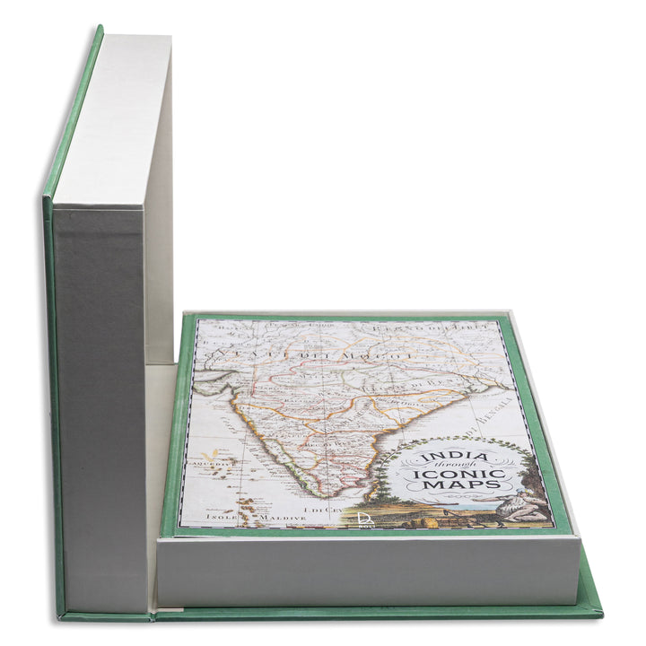 India Through Iconic Maps Book