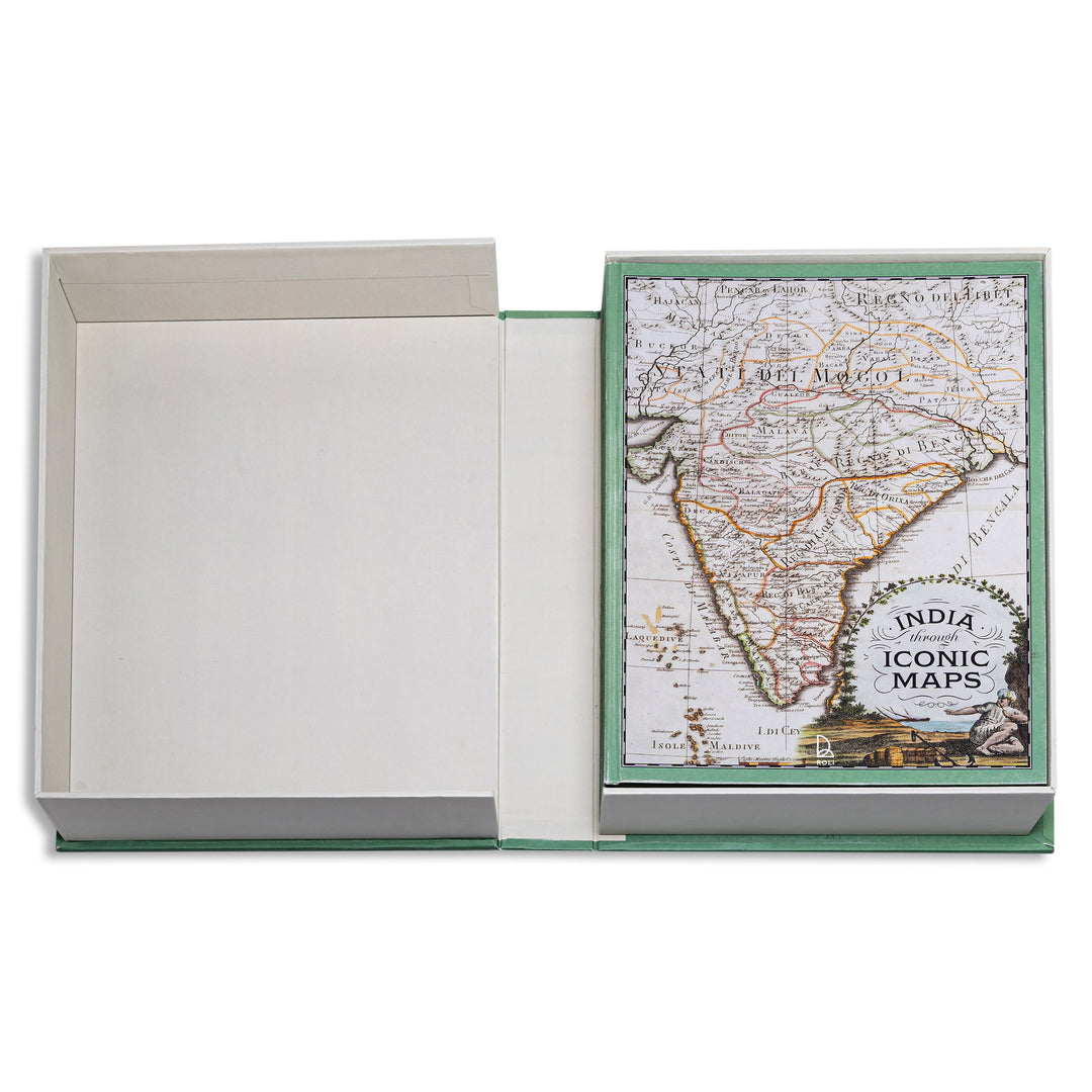 India Through Iconic Maps Book