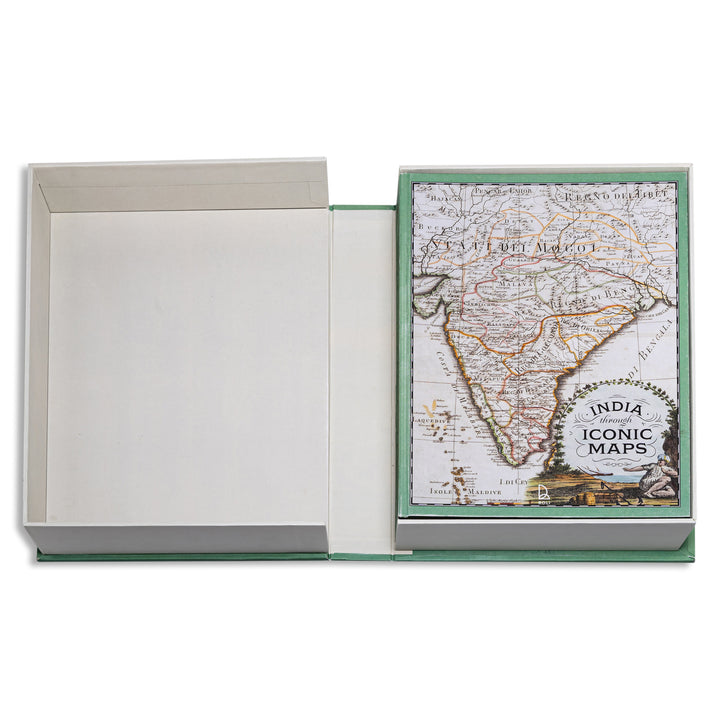 India Through Iconic Maps Book