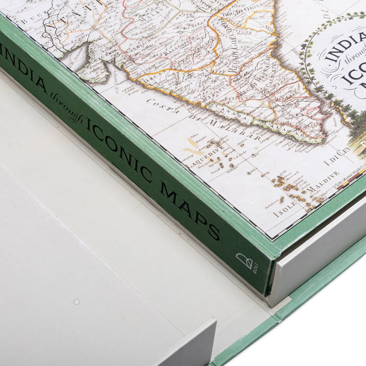 India Through Iconic Maps Book