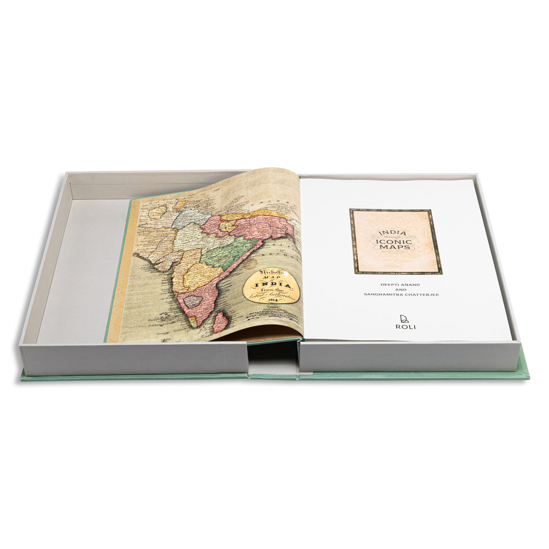 India Through Iconic Maps Book
