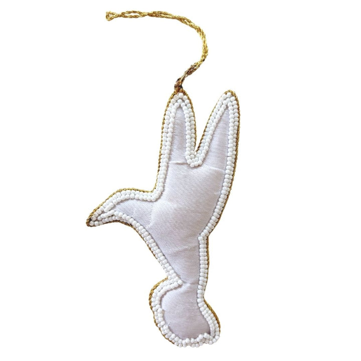 Handmade Flying Eagle Embroidered Ornament