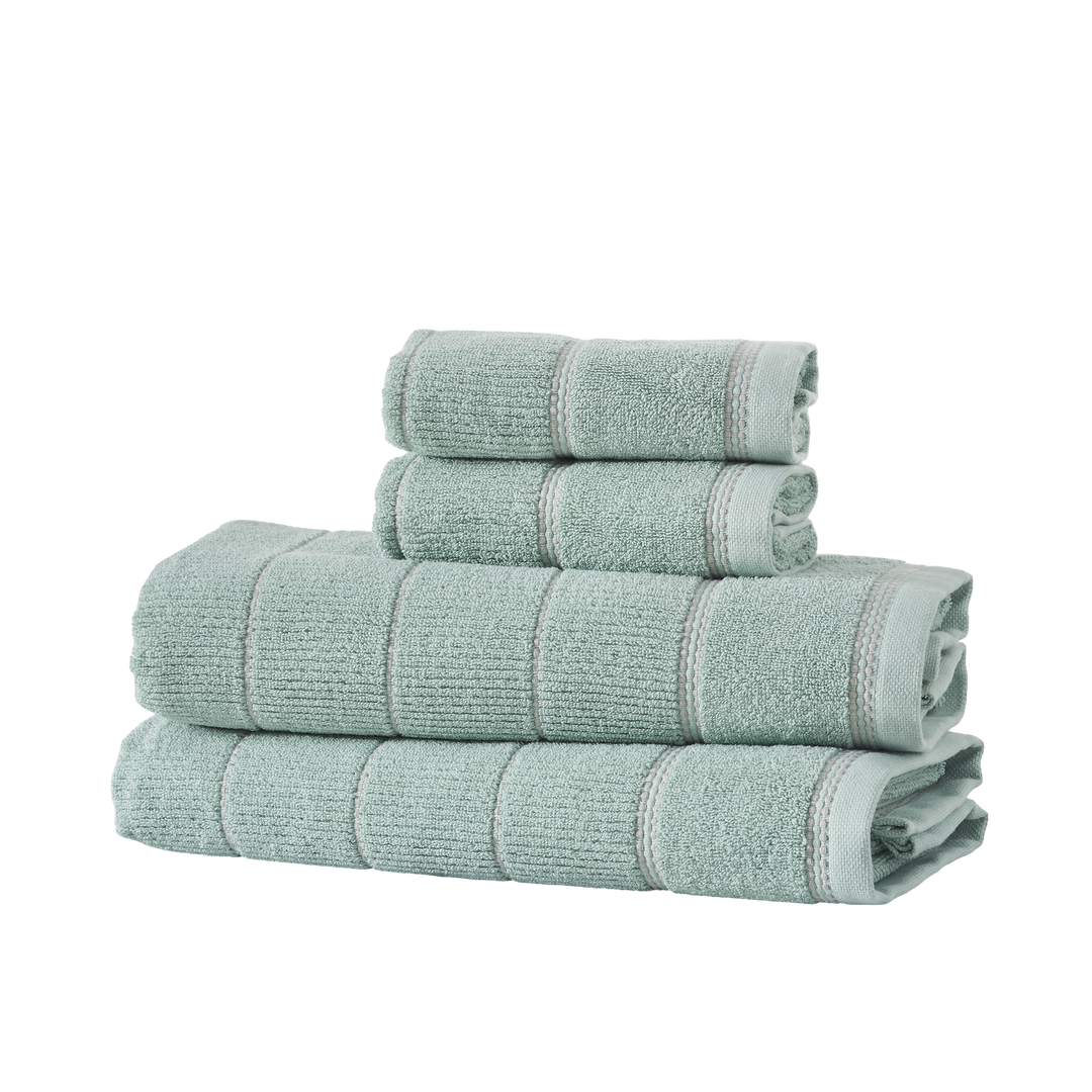 SYMMETRY CAMEO GREEN - TOWEL SET