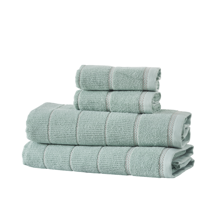 SYMMETRY CAMEO GREEN - TOWEL SET