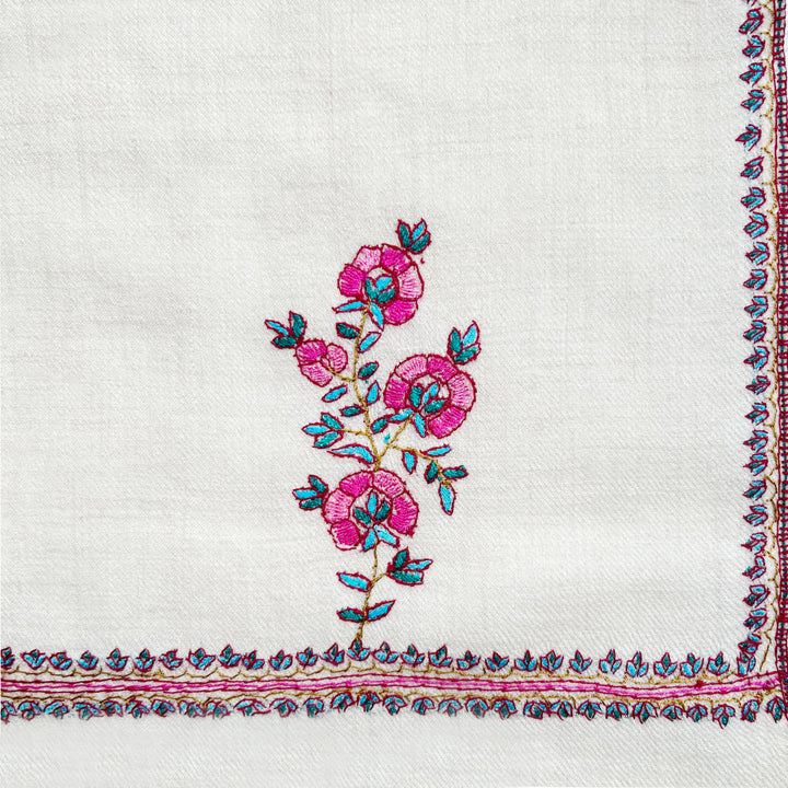 Pashmina Loom Embroidered Stole