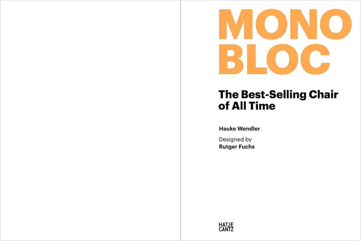 Monobloc: The Best-selling Chair of All Time Book