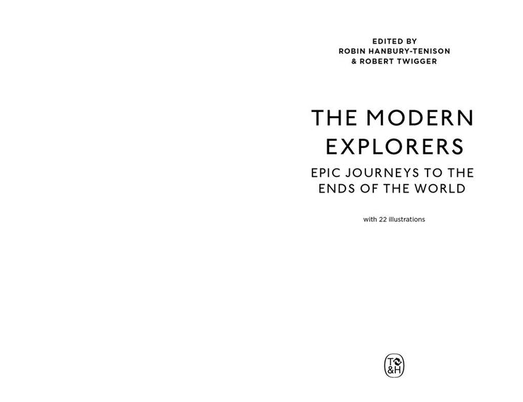 Modern Explorers BOOK