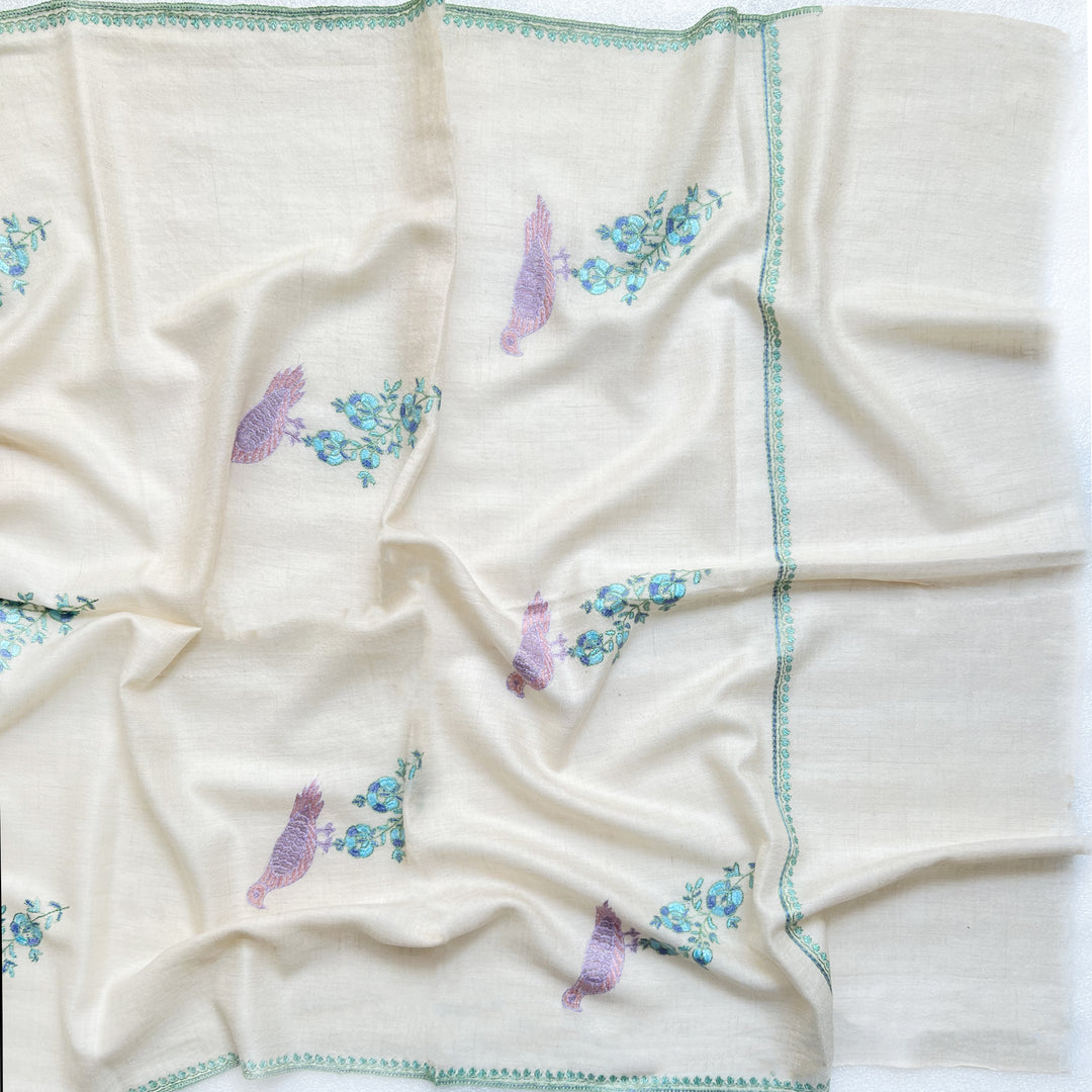 Pashmina Pipit Embroidered Stole