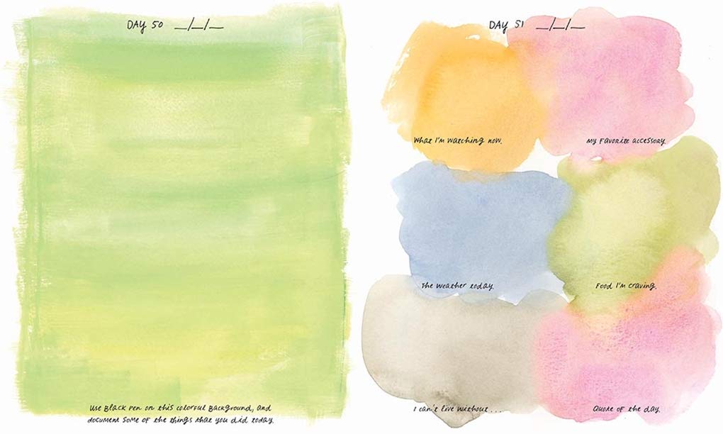 100 Days of Drawing (Guided Sketchbook): Sketch, Paint, and Doodle Towards One Creative Goal Book