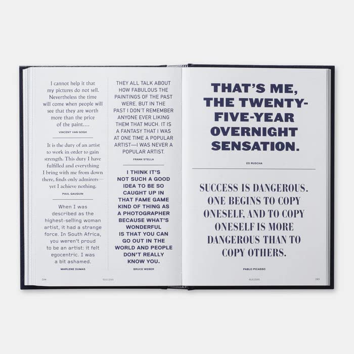 Art Is the Highest Form of Hope & Other Quotes by Artists Book