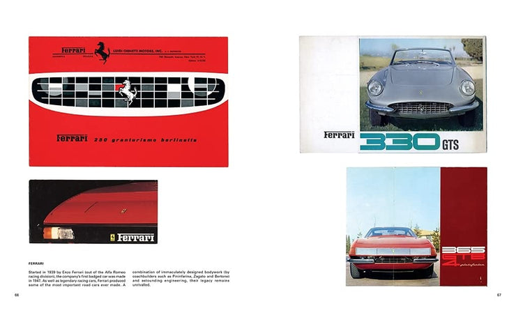 Auto Erotica: A grand tour through classic car brochures of the 1960s to 1980s Book