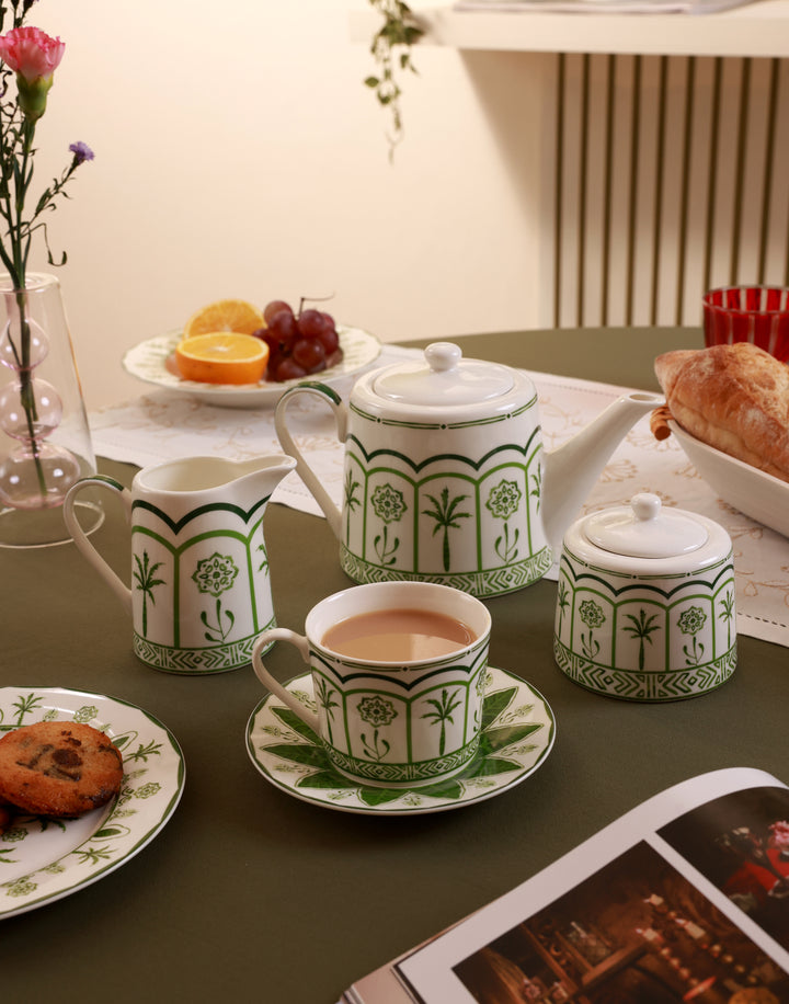 Green Lush Tea Set