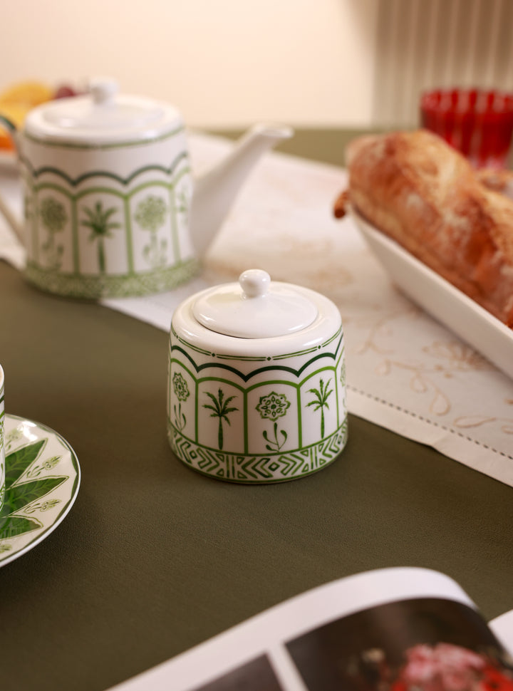 Green Lush Tea Set