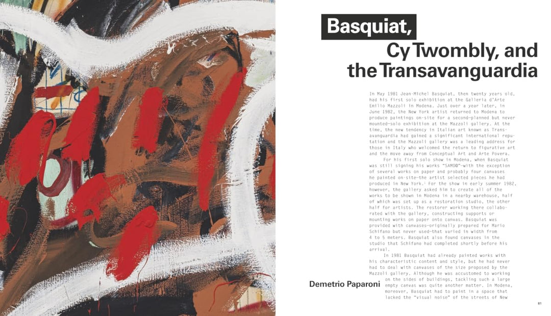 Basquiat: The Modena Paintings Book