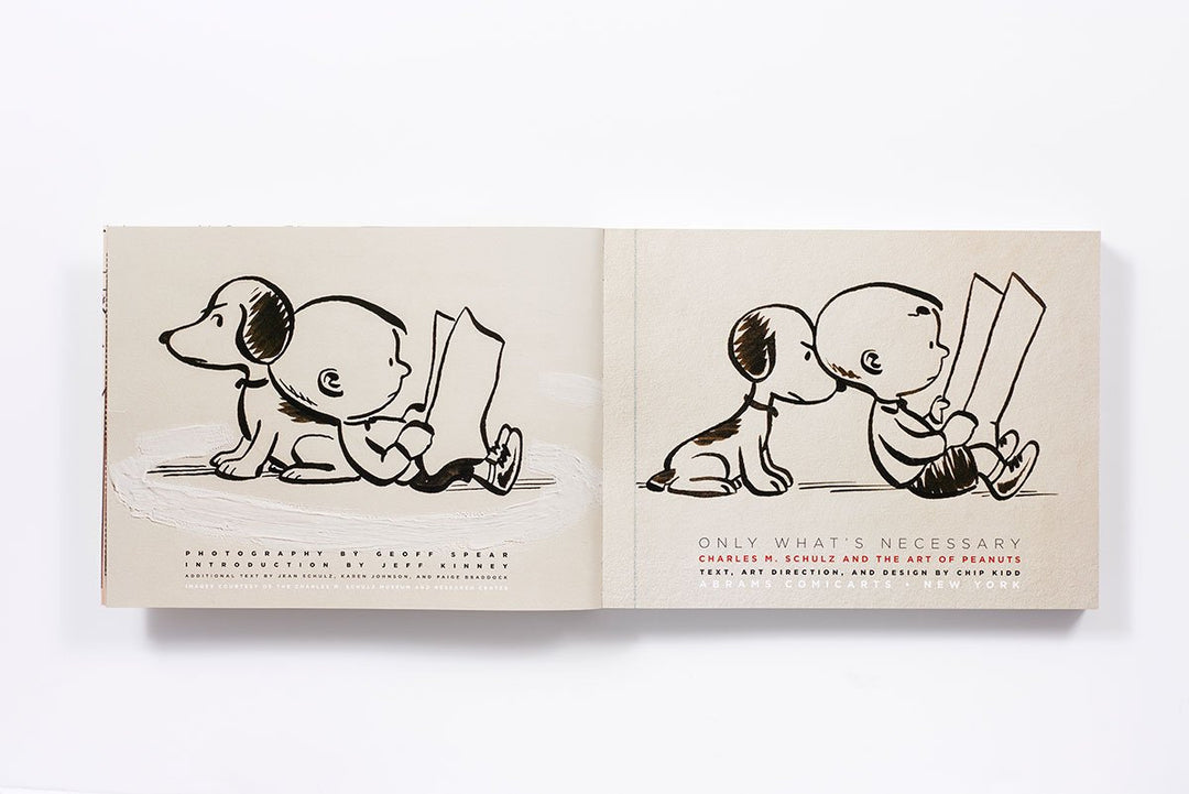 Only What's Necessary: Charles M. Schulz and the Art of Peanuts Book