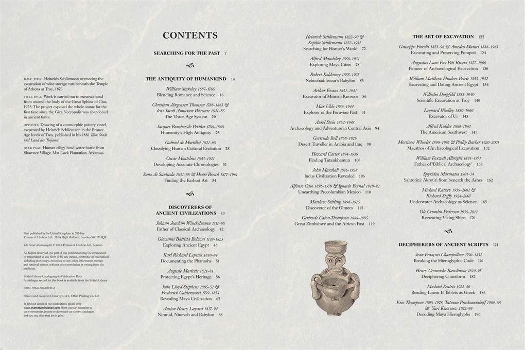 The Great Archaeologists Book