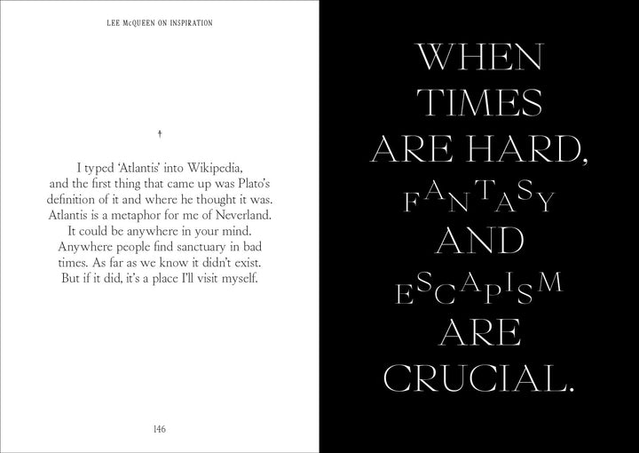 The World According to Lee McQueen Book