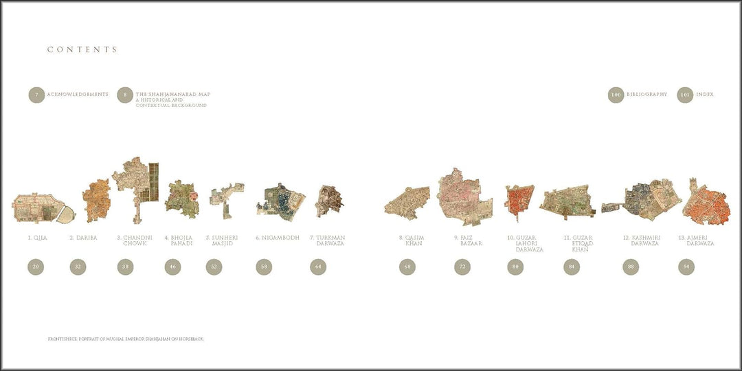 Shahjahanabad: Mapping a Mughal City Book
