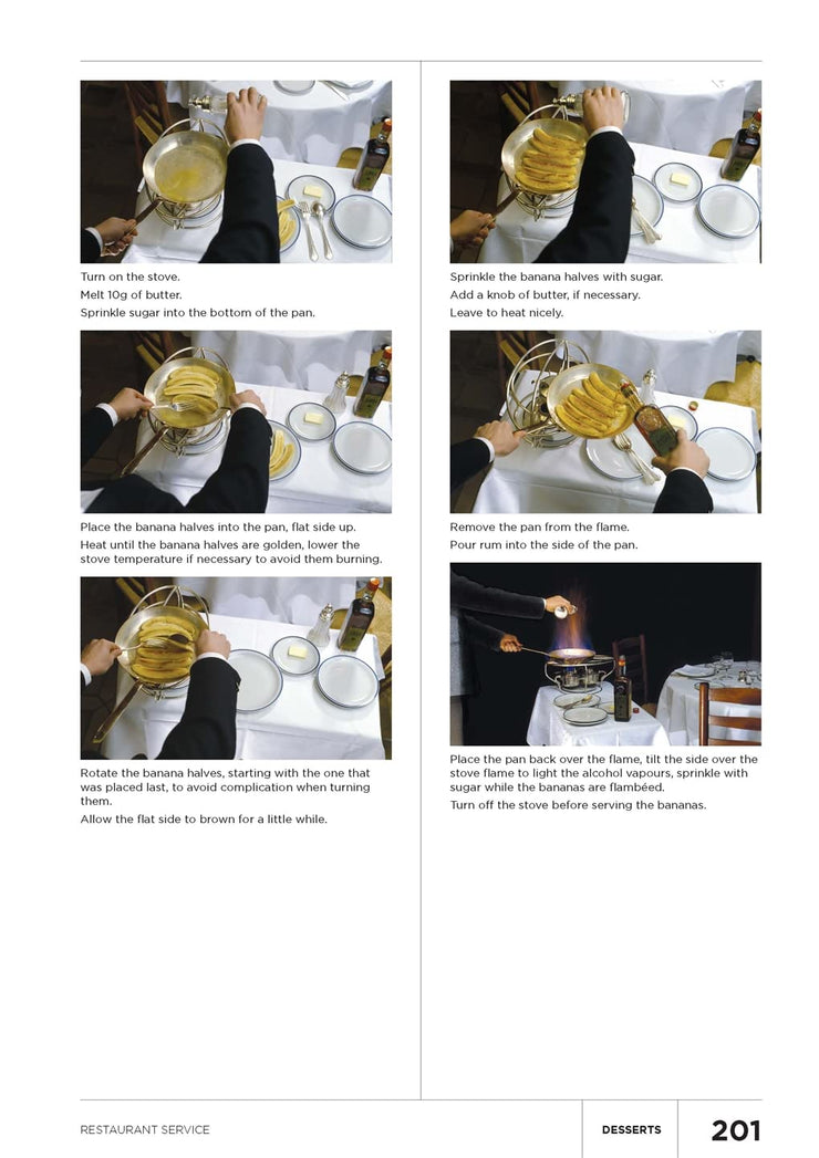Restaurant Service: Preparation, Carving, Slicing, Flambeing and Setting the Tables Book