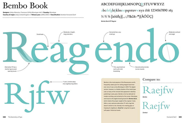 The Geometry of Type: The Anatomy of 100 Essential Typefaces Book