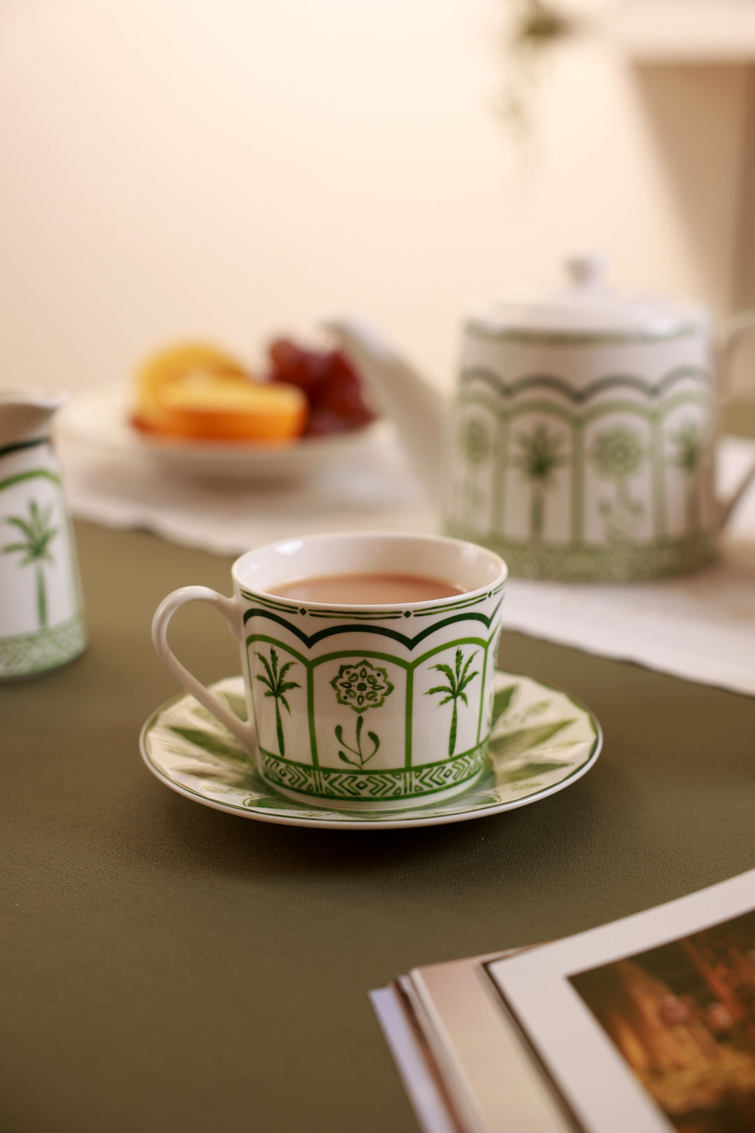 Green Lush Tea Set