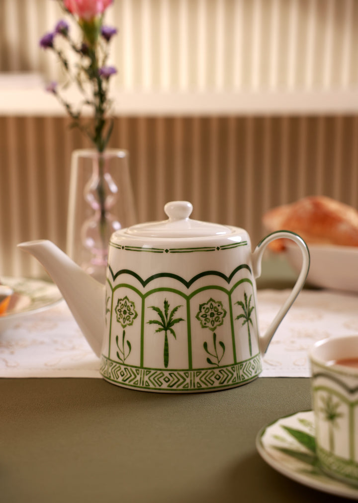 Green Lush Tea Set