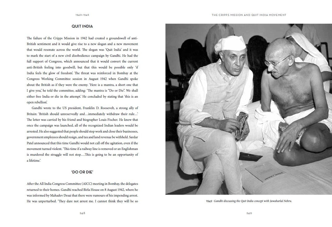 Gandhi: An Illustrated Biography Book