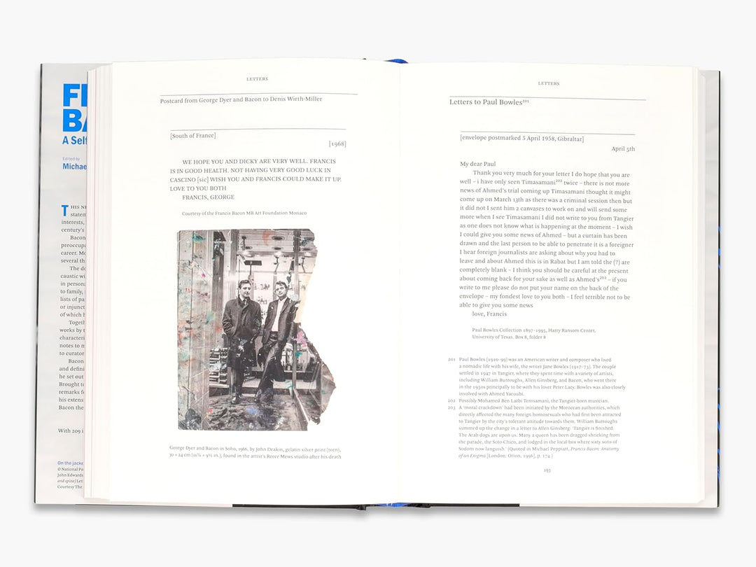 Francis Bacon: A Self-Portrait in Words Book
