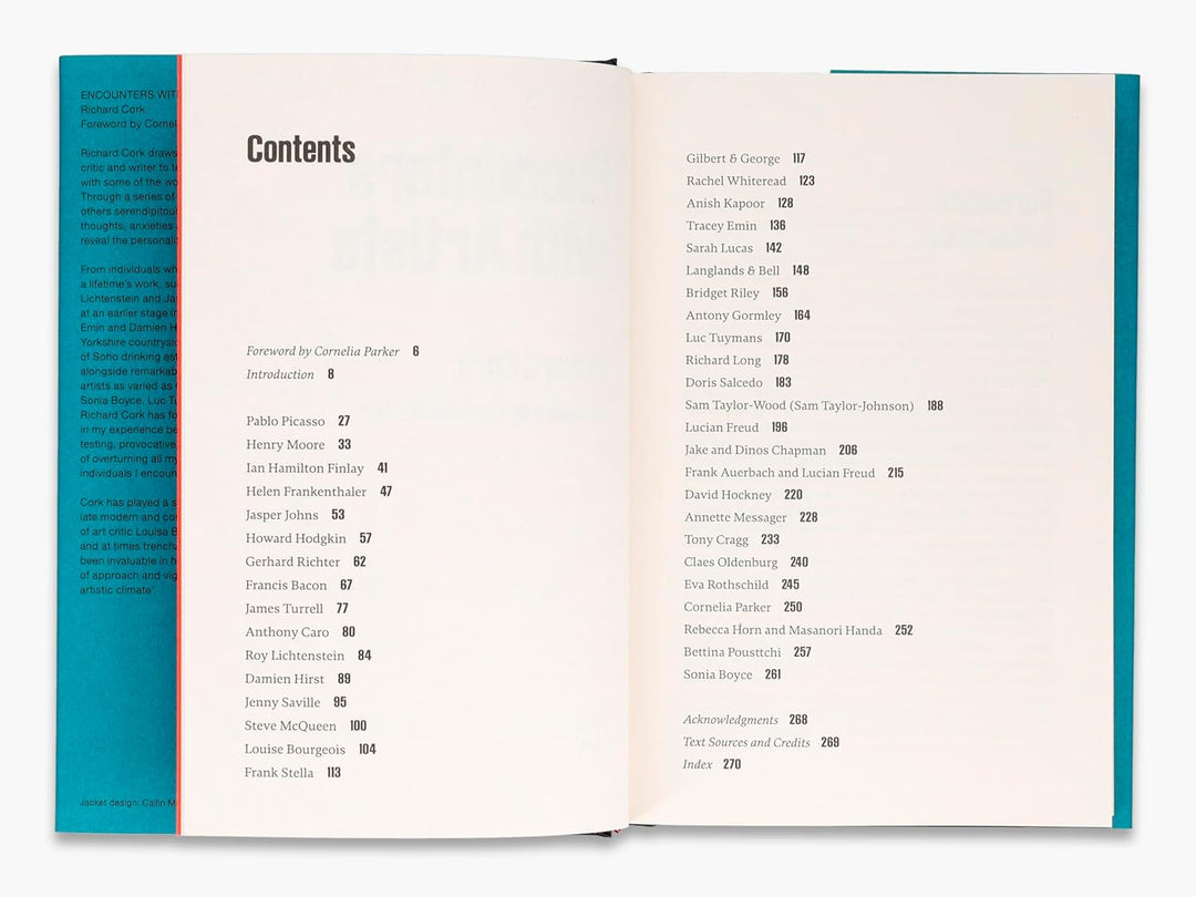 Encounters with Artists Book