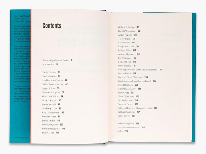 Encounters with Artists Book