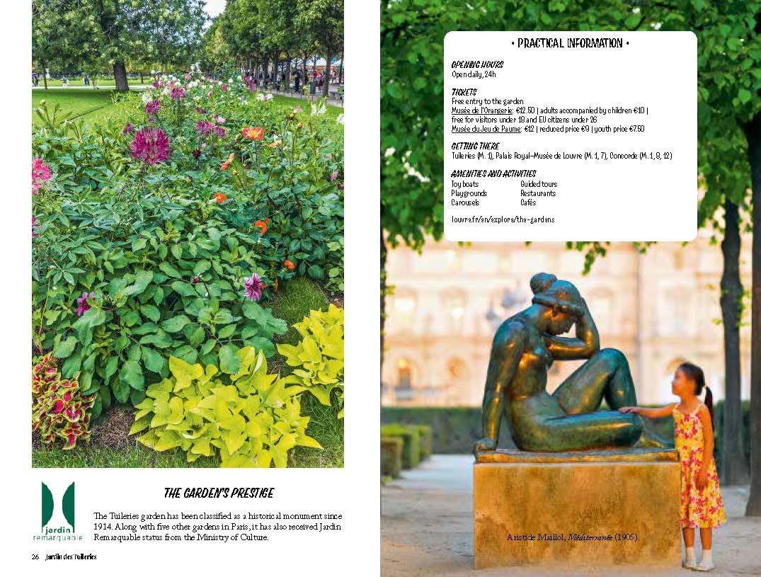 The Most Beautiful Gardens of Paris Book