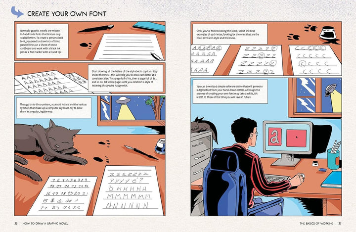 How to Draw a Graphic Novel Book