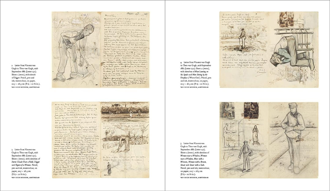 The Drawings of Vincent van Gogh Book