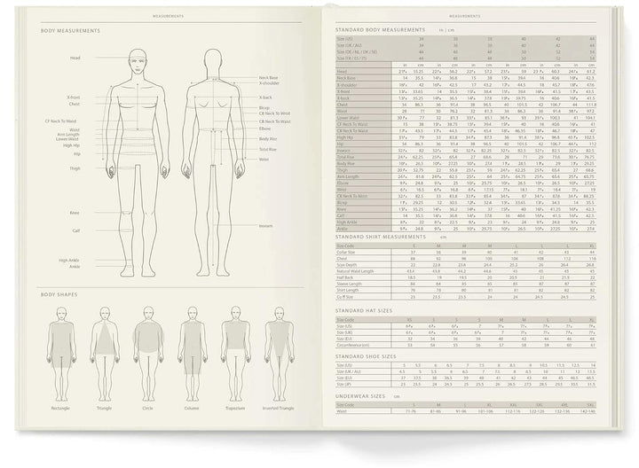 Fashionary Menswear A5 Sketchbook
