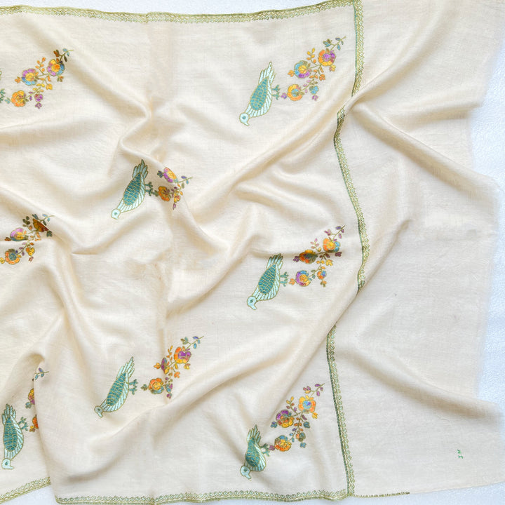 Pashmina Reverie Embroidered Stole