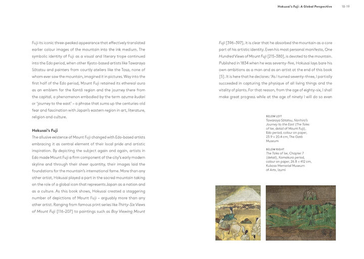 Hokusai's Fuji  Book