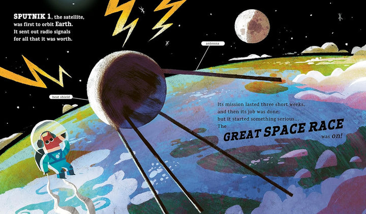 The Book of Blast Off!: 15 Real-Life Space Missions