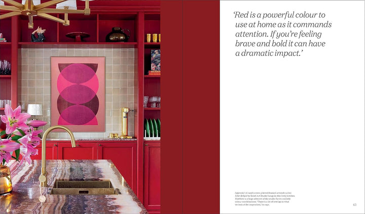 Living Bright: Fashioning Colourful Interiors Book